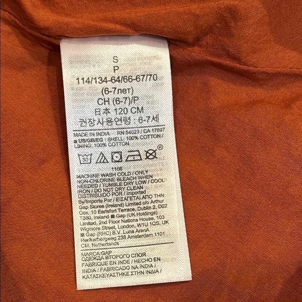 NWT GAP Kids Tiered Tank Dress Size S (6-7) - Picture 6 of 6